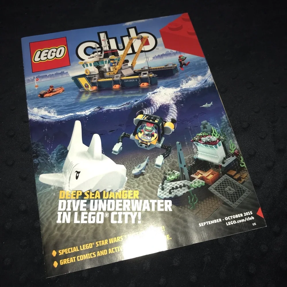 2/$8 Lego Club Magazines